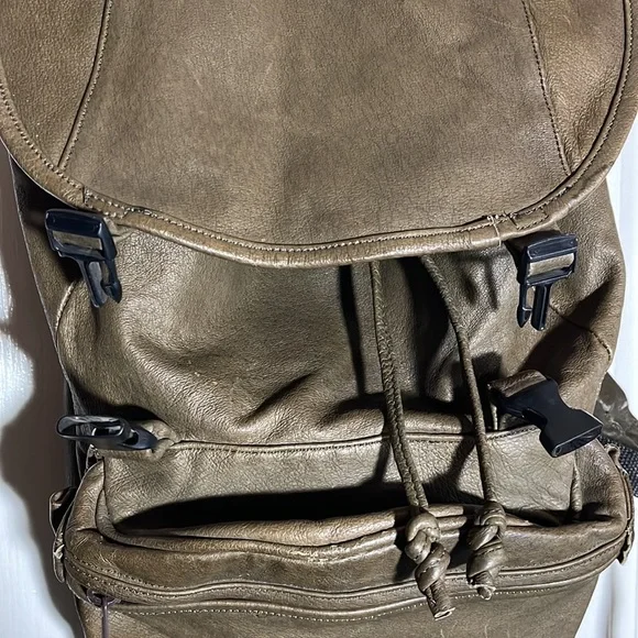 1989 Lucasfilm Indiana Jones backpack bag Doma Outback quality leather gear RARE - Picture 7 of 12